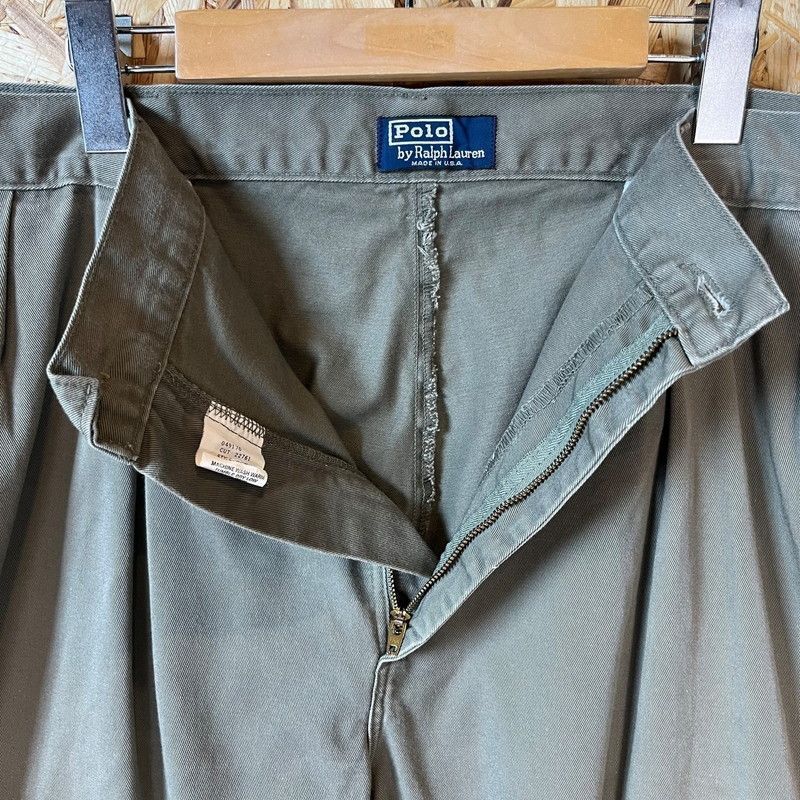 90's USA製 POLO by Ralph Lauren 初期タグ Polo CHINO PANT ポロ