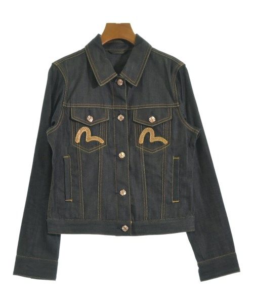 EVISU デニムジャケット レディース 古着 送料無料