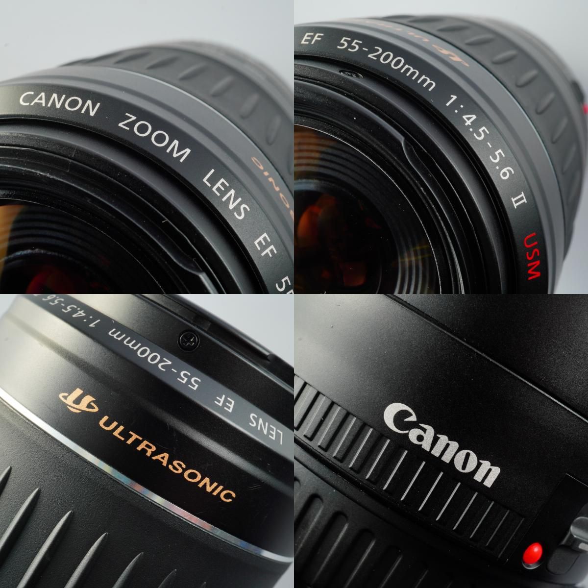 Canon キヤノン EF 55-200mm F/4.5-5.6 II USM ズームレンズ レンタル