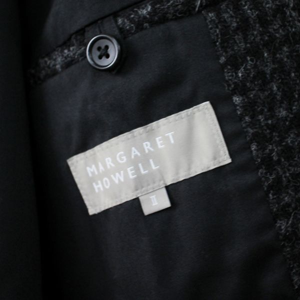 マーガレットハウエル　ツイードコート MARGARET HOWELL - 新品同様 マーガレットハウエル ネップ