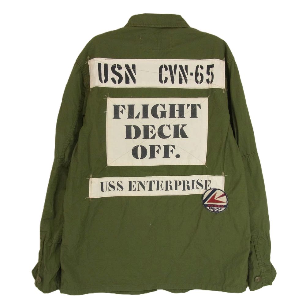 AVIREX アヴィレックス 6182129 PATCHED RIPSTOP B.D.U JACKET