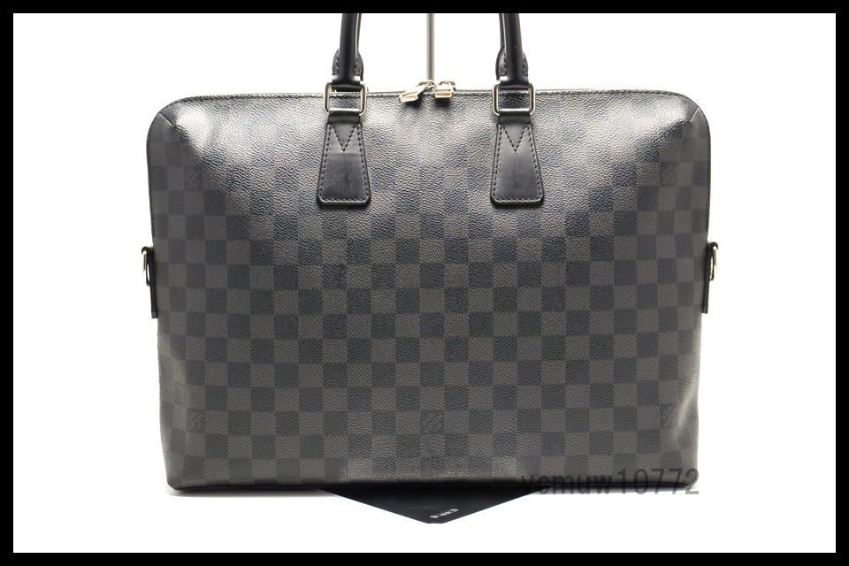 近年モデル希少美中古□LOUIS VUITTON ダミエグラフィット レンツォ 