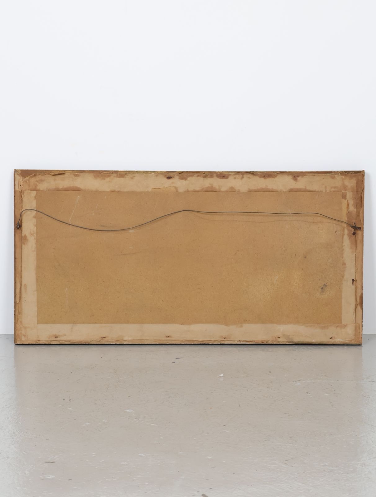 ヴィンテージ ゴールドウッドフレーム ジーザス キリスト ファミリー タペストリー