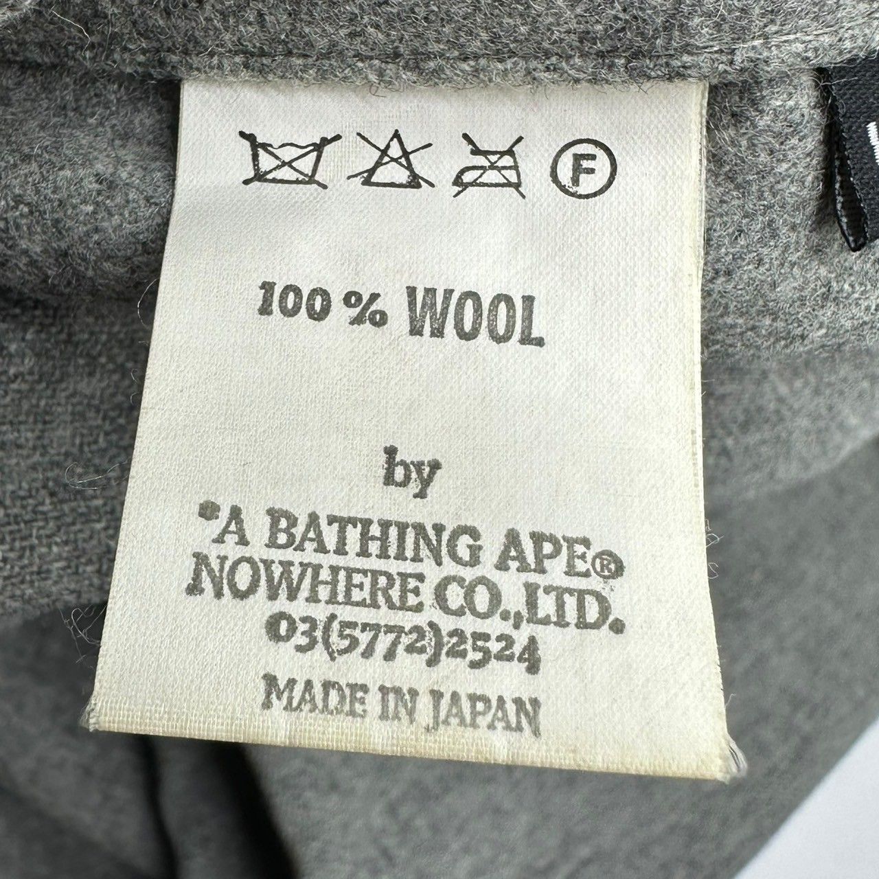 激レア✨90s A BATHING APE エイプ ウールジャケット Mサイズ A BATHING APE(アベイシングエイプ) 90's GORE WINDSTOPPER 2WAY