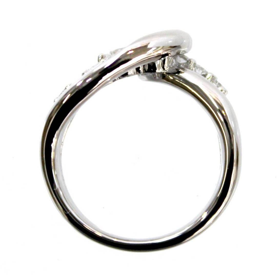 Pt900 10Pダイヤモンドリング アールコーヴデザイン ダイヤ0.8ct 指輪 