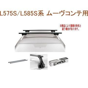 INNO キャリアセット スクエアベース ダイハツ L575S/L585S系