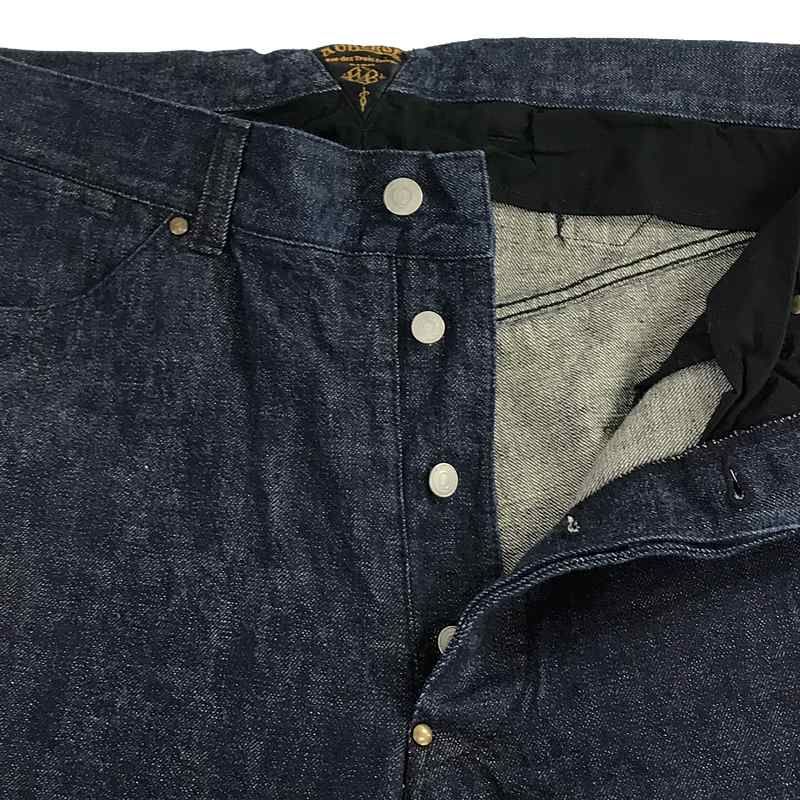 AUBERGE / JARDIN US/シンチバック/テーパードデニムパンツ/40/インディゴ/ジャーディン 美品】 AUBERGE / オーベルジュ | JARDIN US / シンチバック デニム