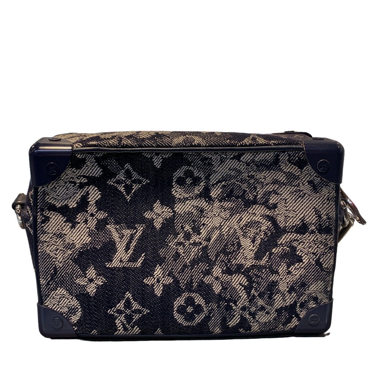 中古】 LOUIS VUITTON ルイ・ヴィトン ミニ・ソフトトランク M55702 モノグラム・タペストリー ショルダーバッグ 24003756  RD - メルカリ