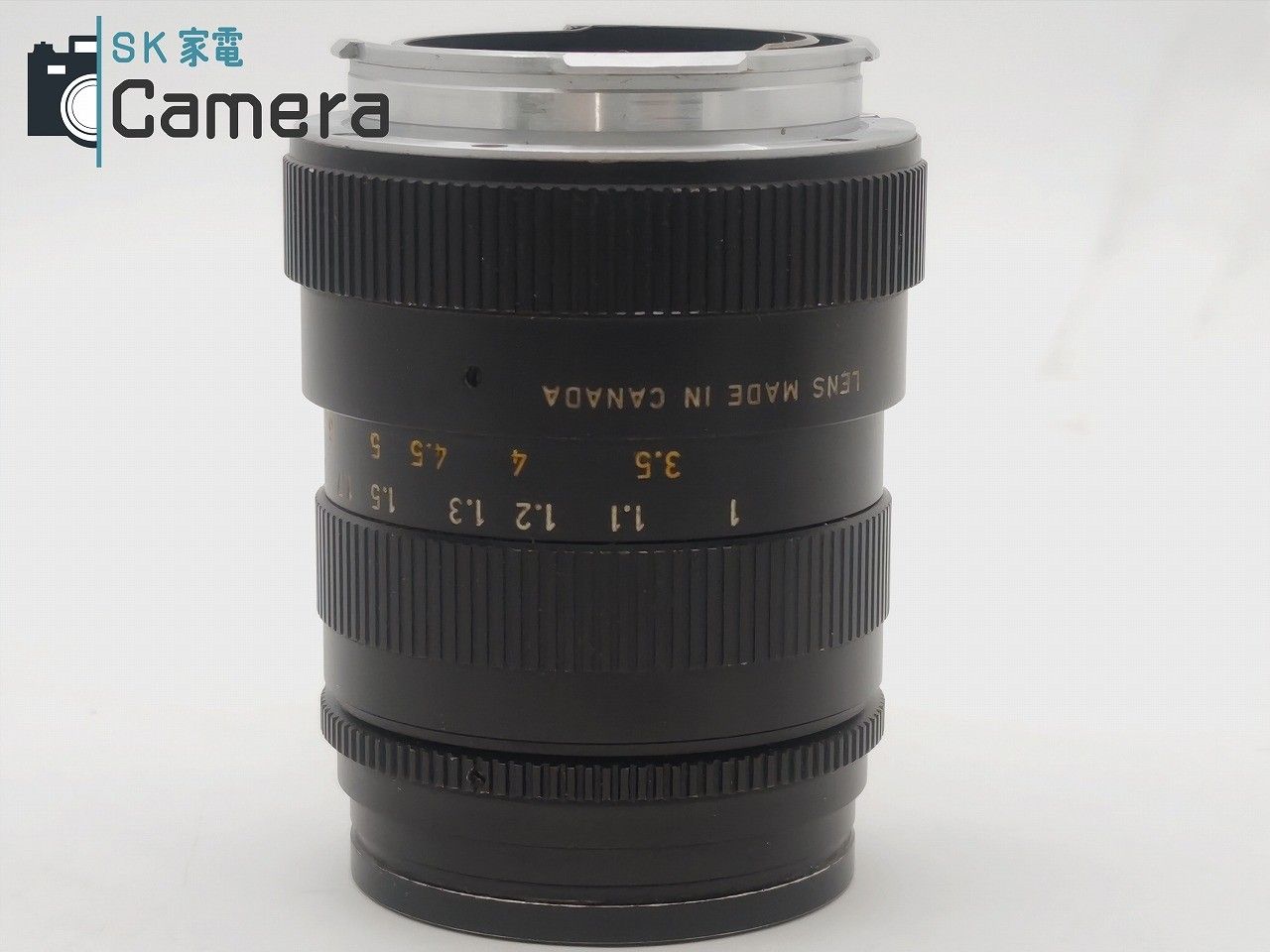 【中古】  LEITZ CANADA TELE-ELMARIT 90ｍｍ F2.8 Mマウント 2024年8月清掃 ライカ LEICA エルマリート