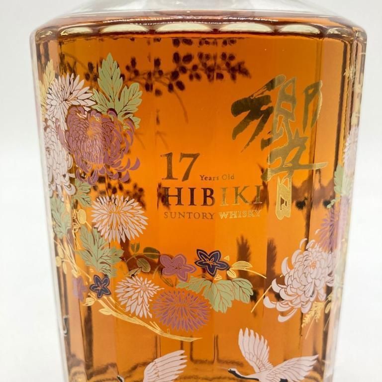 東京都限定◇サントリー 響 17年 意匠ボトル 花鳥風月 700ml