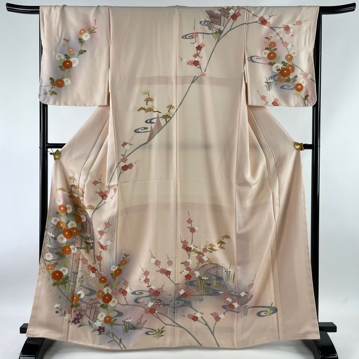 訪問着 身丈165.5cm 裄丈67.5cm 正絹 名品 | www.bonitaexclusive.com