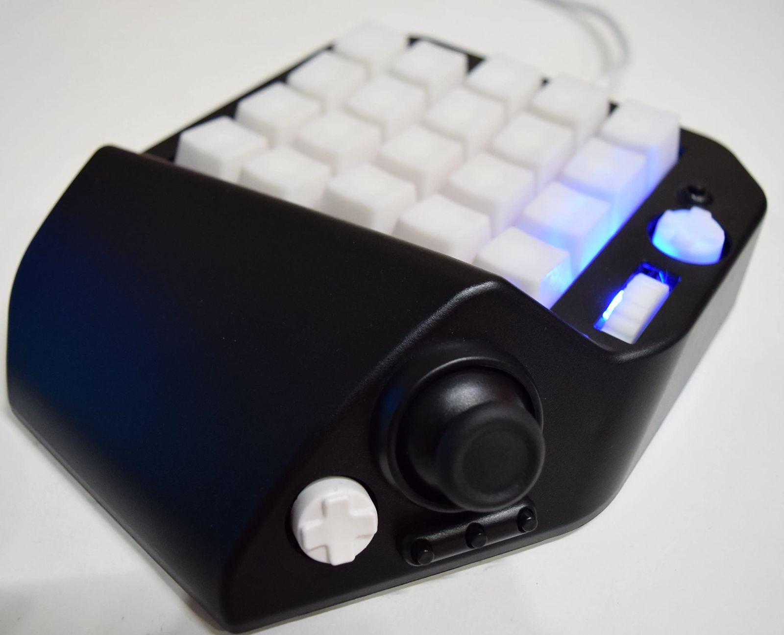 MH-Device] MH-Delta ジョイスティック・ホイール付き41キー片手
