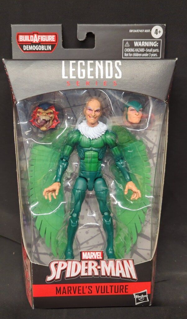 HASBRO DEMOGOBLIN SPIDER MAN MARVELS VULTURE 6インチ