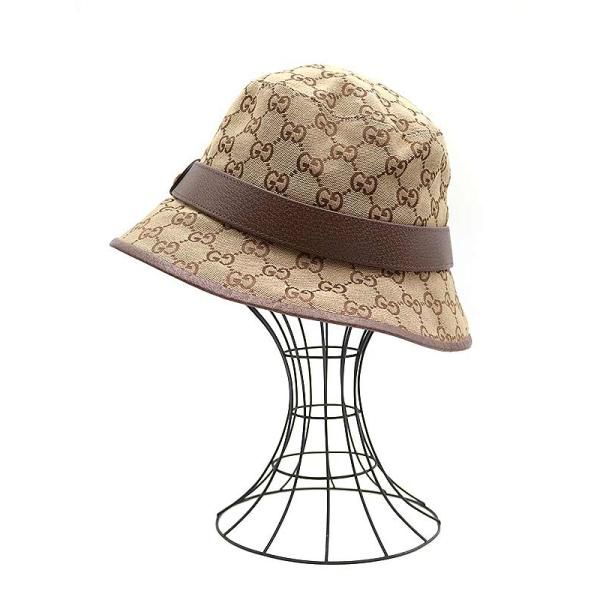 GUCCI グッチ GGキャンバスフェドラハット 576587 4HG62