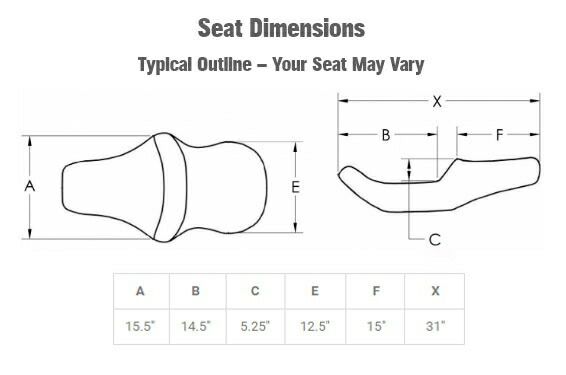 ROAD SOFA CF シート トライグライドモデル用 ヒーター機能無し バックレスト無し 2009年以降FLHTCUTG SE