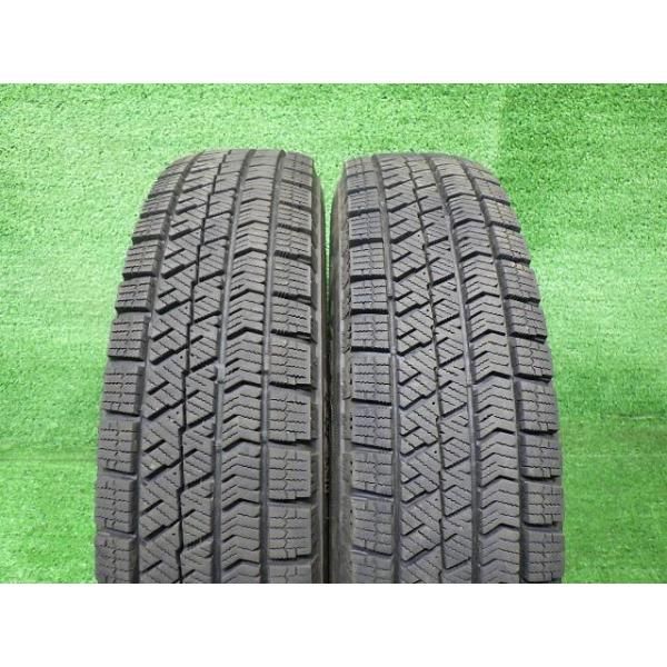 軽自動車スタッドレス4本 145/80R13 BLIZZAK VRX2 2021 ブリヂストン ブリザック VRX2 145/80R13 2021年 6mm スタッドレス 4H
