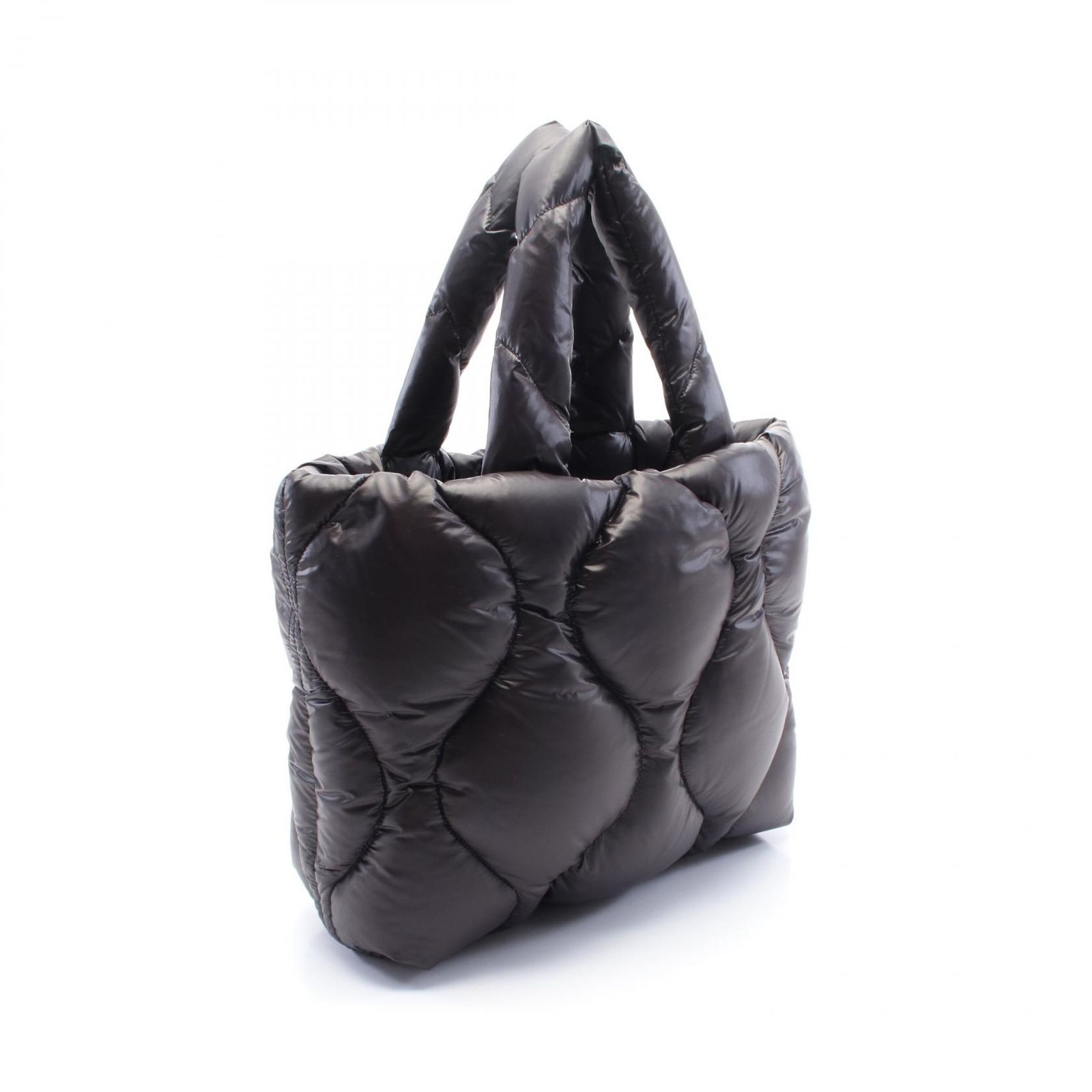 ミュウ ミュウ Miu Miu トートバッグ パデット キルティング ブラック