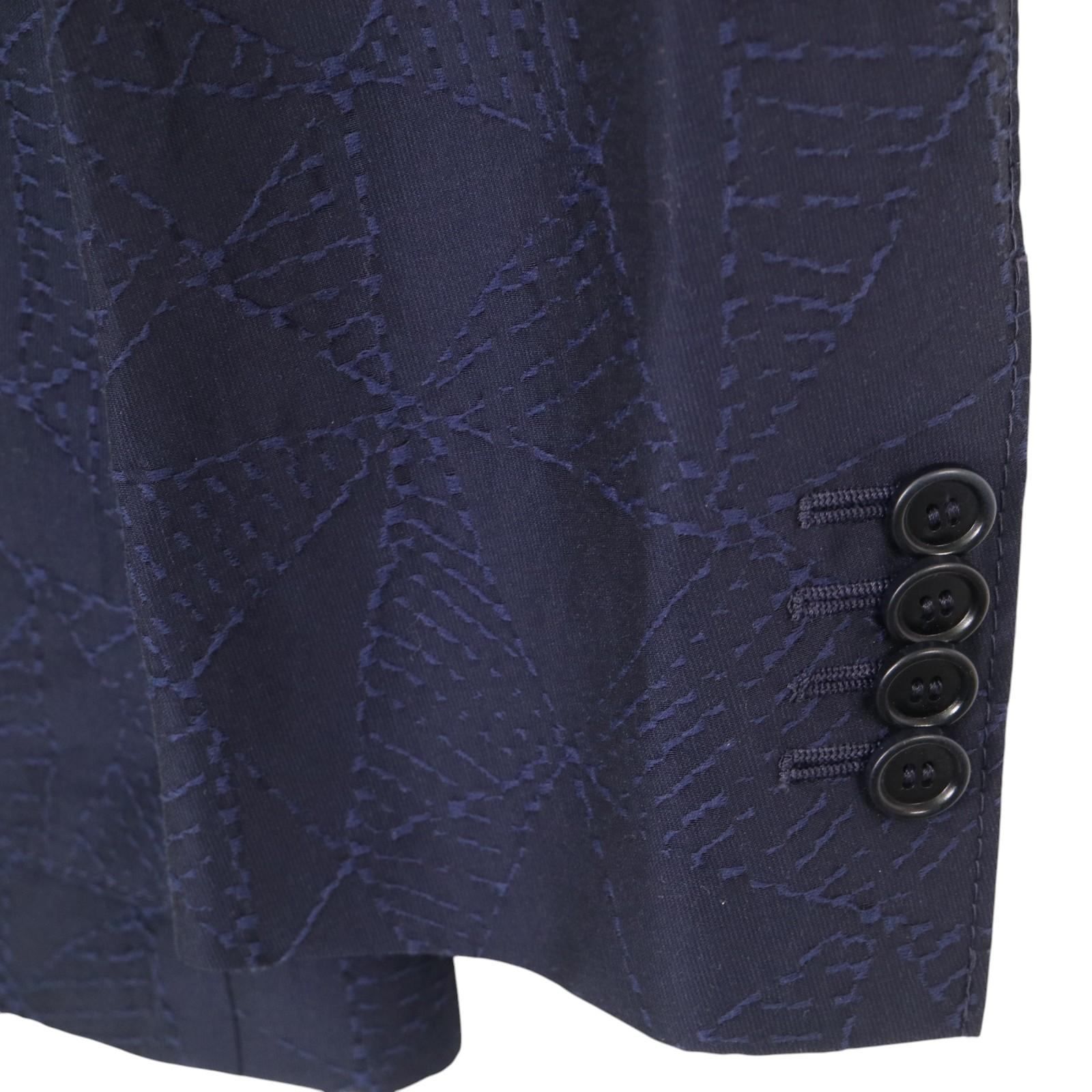 美品＊GIORGIO ARMANI（ジョルジオアルマーニ）ノーカラージャケット  