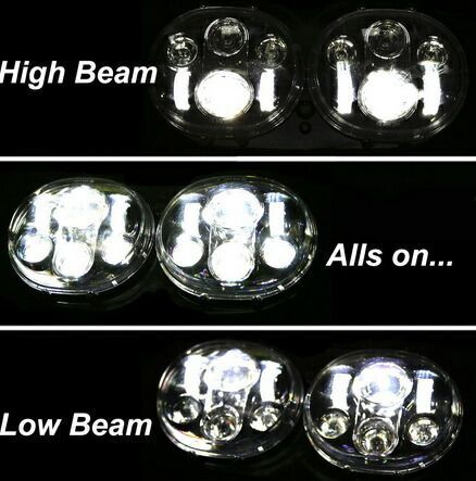 純正タイプ ハーレー ロードグライド LEDヘッドライト ハーレーダビッドソン Road Glide FLTRU FLTRX FLTRXSE FLTRX FLTR EFI FLTRI blk WWW_USTAUSTRALIA_COM_AU