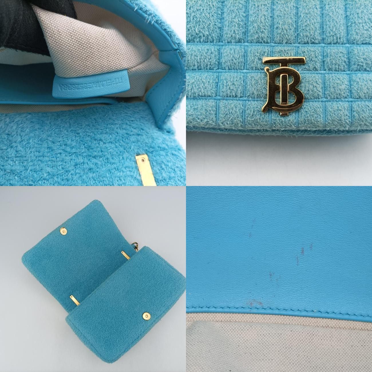 バーバリーBurberryローラブルーファブリックITPELMAG8526PRA