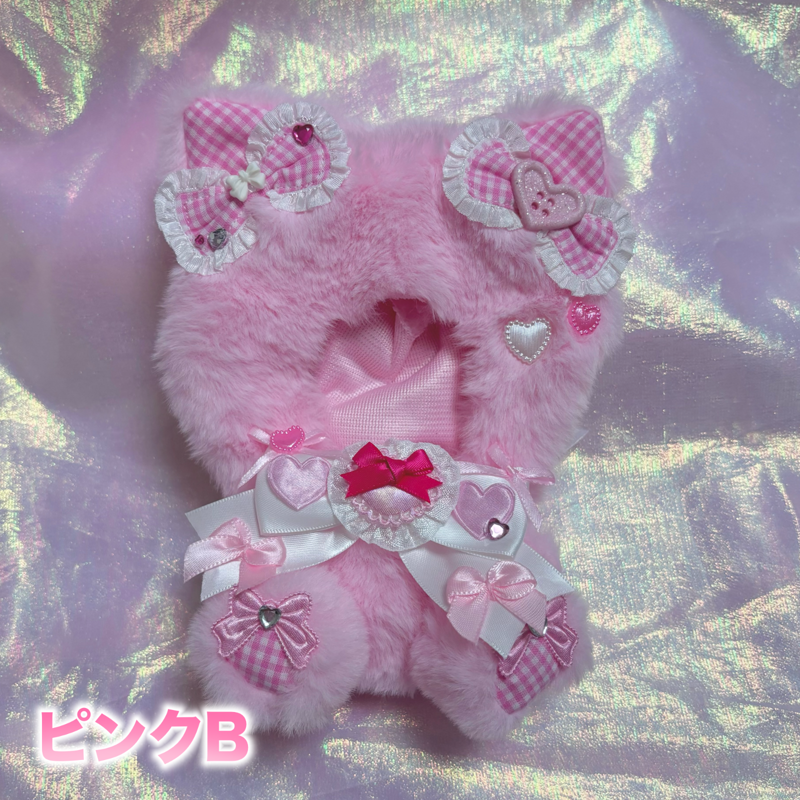 【16cm】frill ribbon deco cat