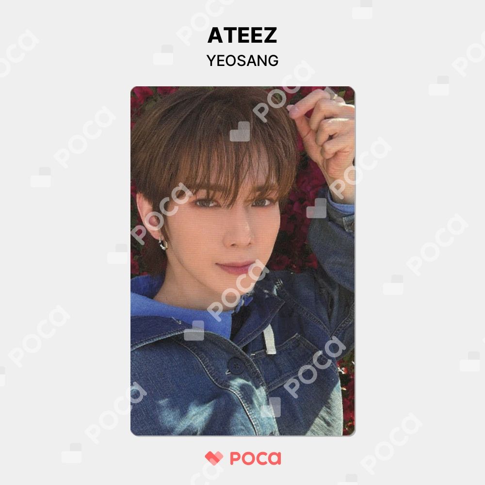 ATEEZ ヨサン トレカ GOLDEN HOUR : Part.1 POP-UP EXHIBITION
