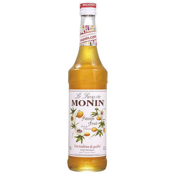 日仏貿易 モナン パッションフルーツ シロップ 700ml瓶×6本入× 2ケース ｜ シロップ ノンアルコール ノンアル カフェ フレーバー 割材 パッションフルーツ