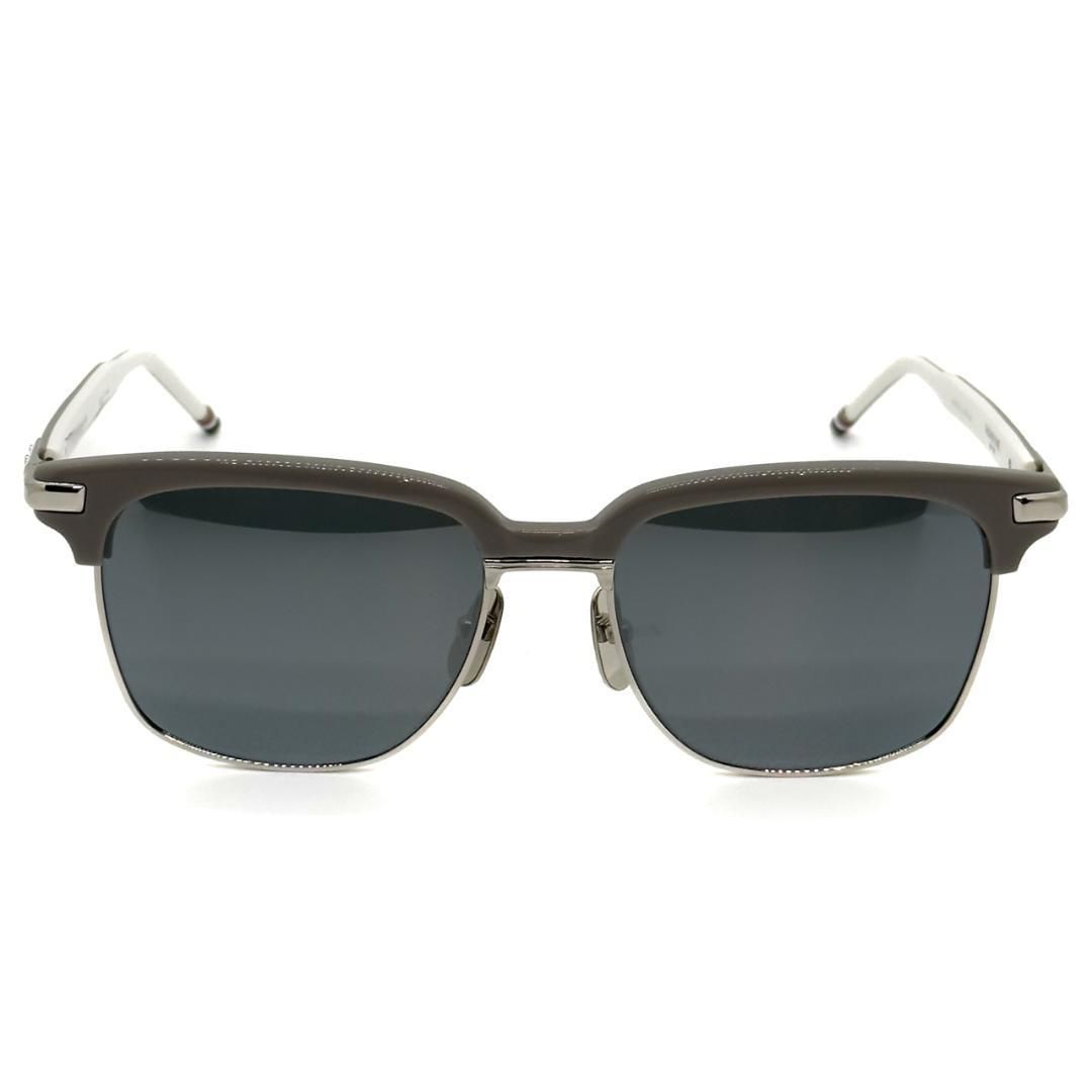 新品/匿名配送】THOM BROWNE トムブラウン サングラス TB713-B-GRY-SLV 