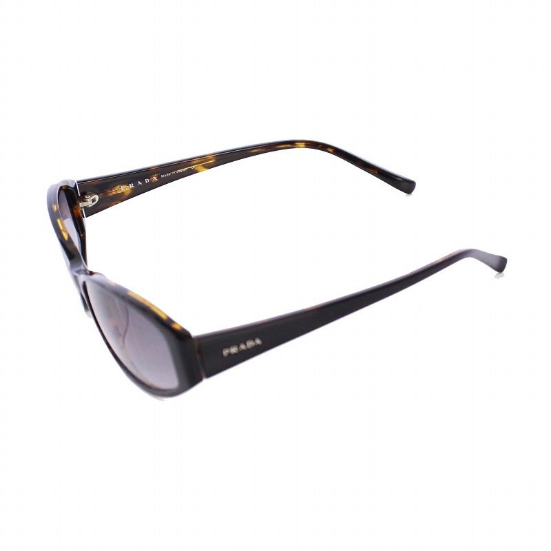 プラダ PRADA サングラス 裏側べっ甲柄 58□15 140 ブラック SPR21H