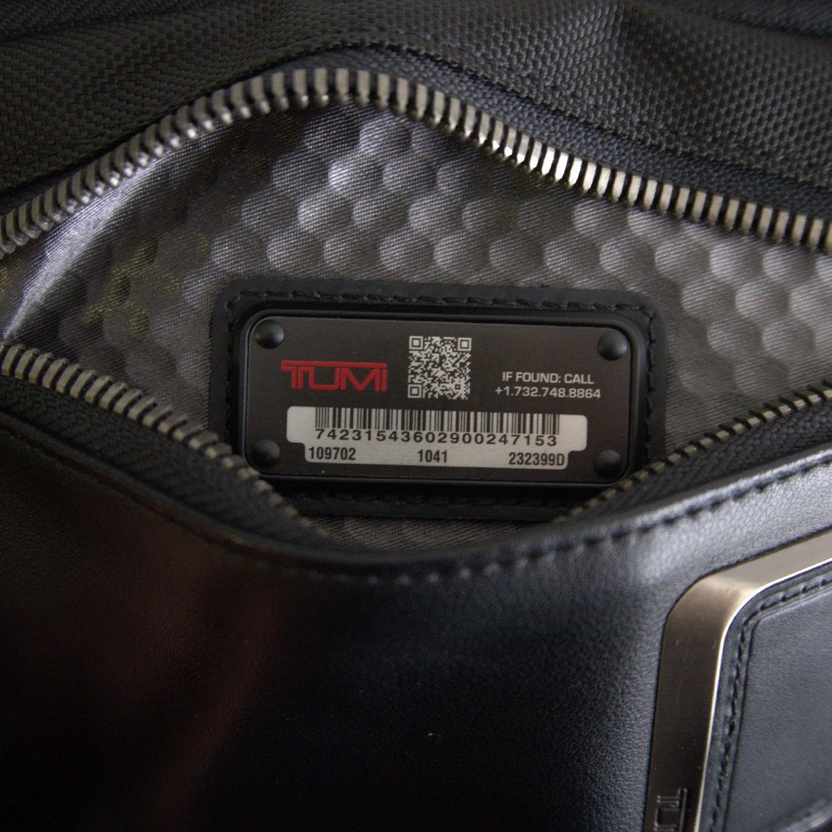 美品】TUMI 【232399D/ALPHA BRAVO KELLEY SLING】ネイビー