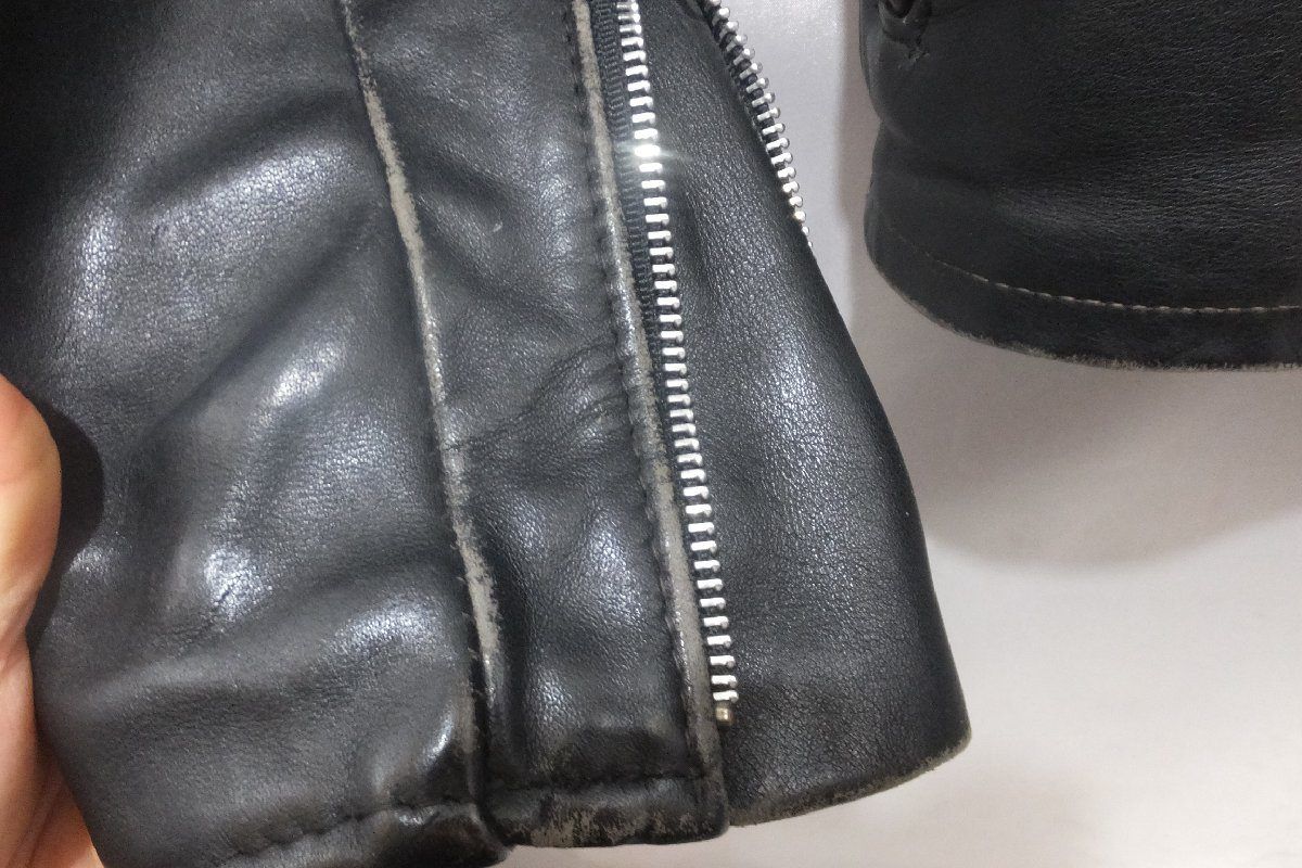 SCHOTT 541 シングルライダースジャケット ライナー欠品 サイズ34