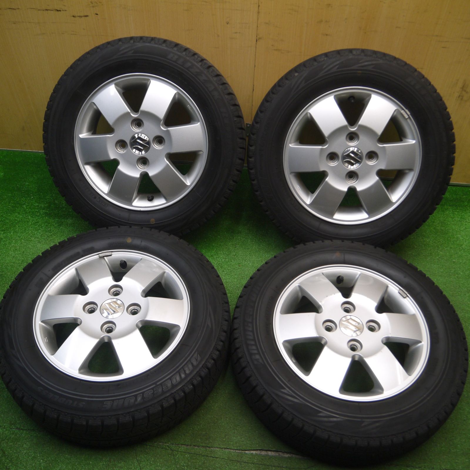 送料無料] 4本価格☆スズキ エブリイ ワゴン 純正 155/70R13 