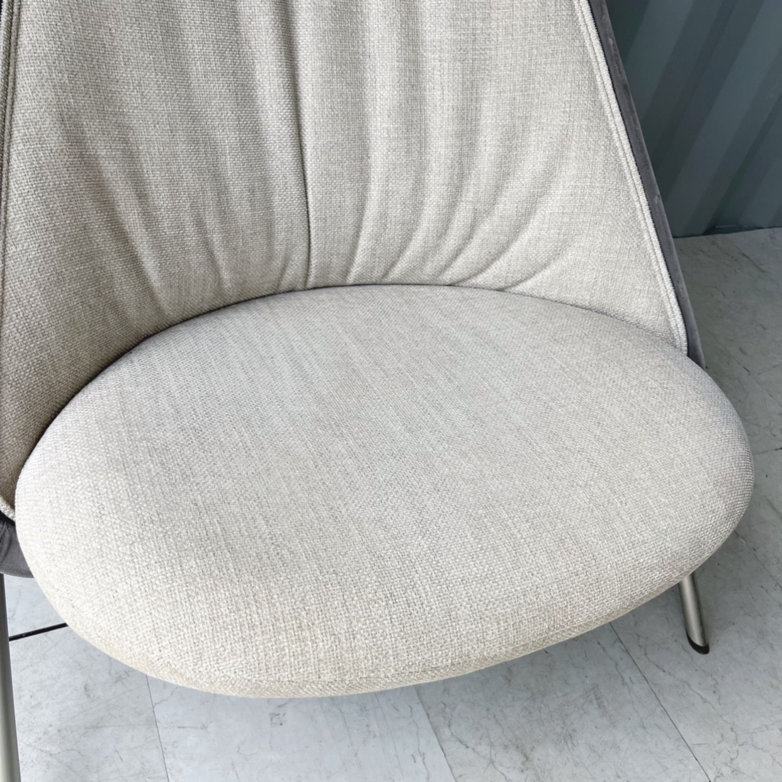 取付無料！アルフレックス ブランシェ グレーファブリックハイバック