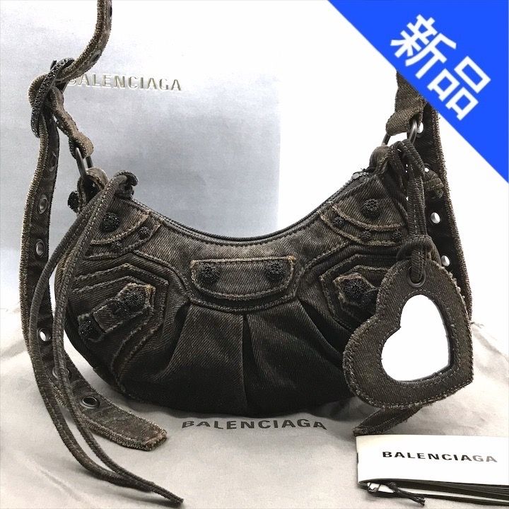 新品未使用 BALENCIAGA バレンシアガ Le Cagole カゴール デニム ミニ 