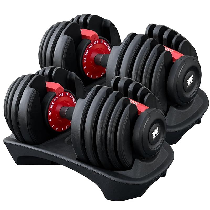 【あかいろ】BARWING 可変式ダンベル 片手 24kg ① BARWING(バーウィング) ダンベル 可変式 可変式ダンベル 24kg