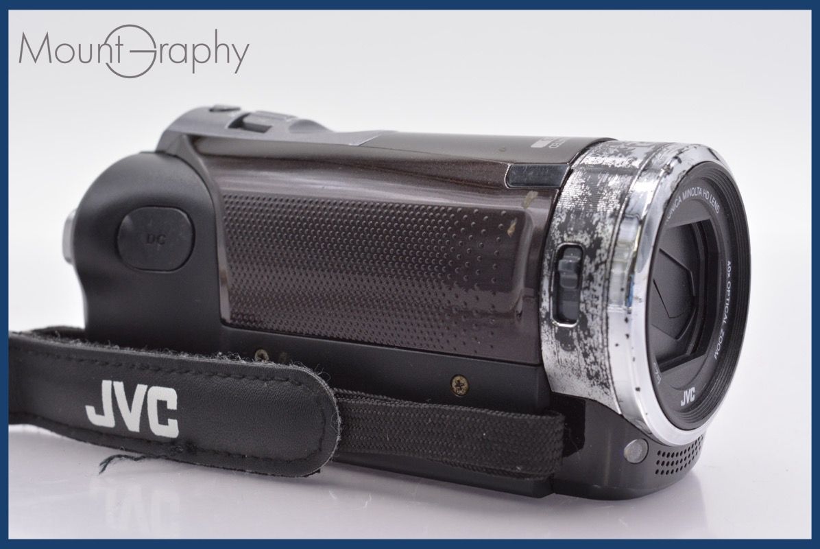 ☆極上美品☆ ケンウッド JVC GZ-E345-T 60x ☆完動☆同梱可