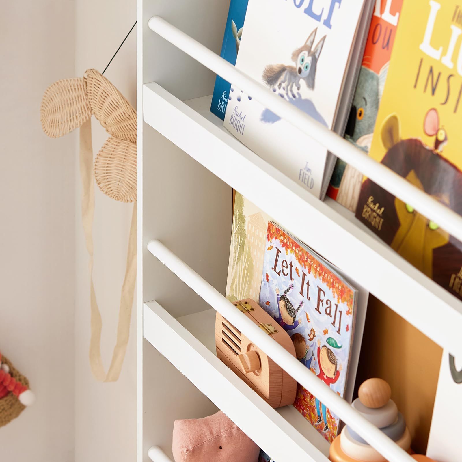 絵本棚 楽天市場】マガジンラック スリム 絵本棚 絵本ラック 4段 3段