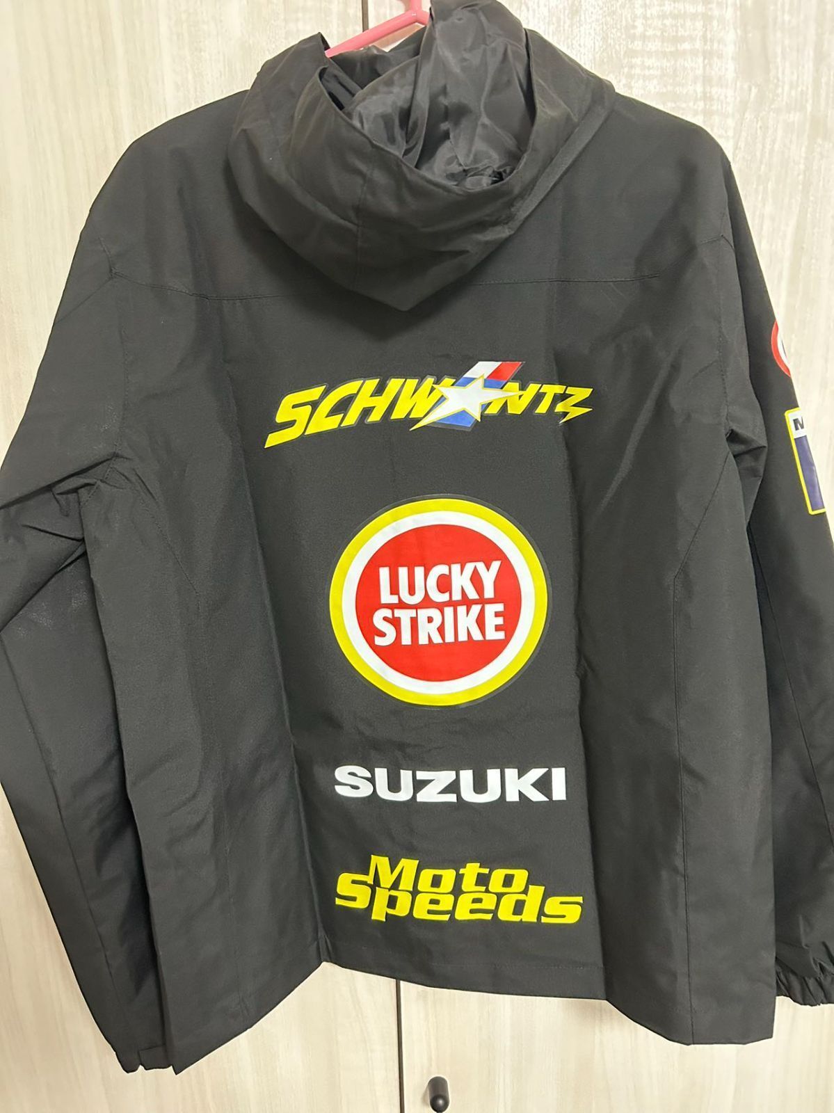 SUZUKI Lucky Strike バイクジャケット ☆アウトレット☆新品 L MotoGP RACING SUZUKI TEAM LUCKY STRIKE