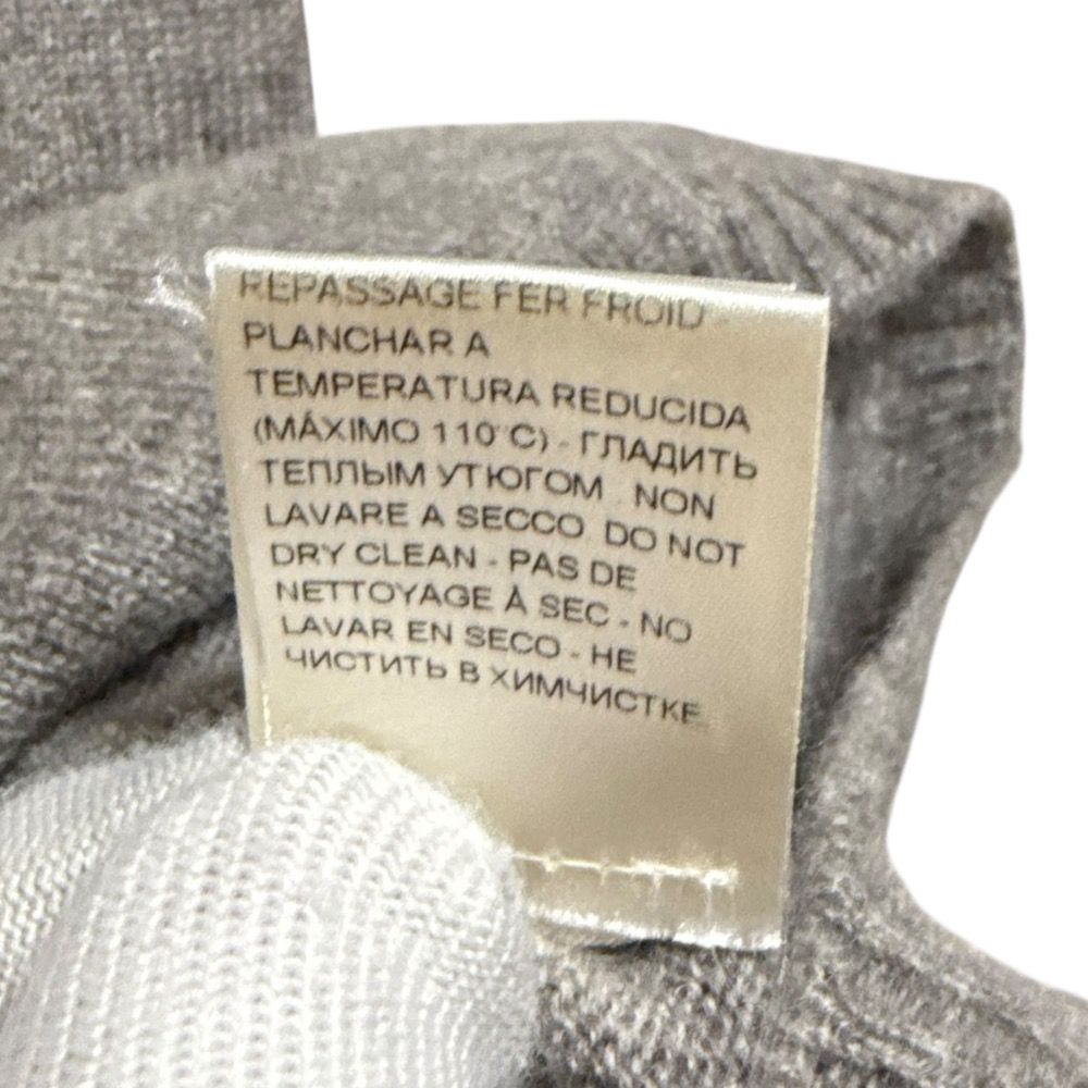 美品 AGNONA アニオナ ホワイトカシミヤ100％ クルーネック