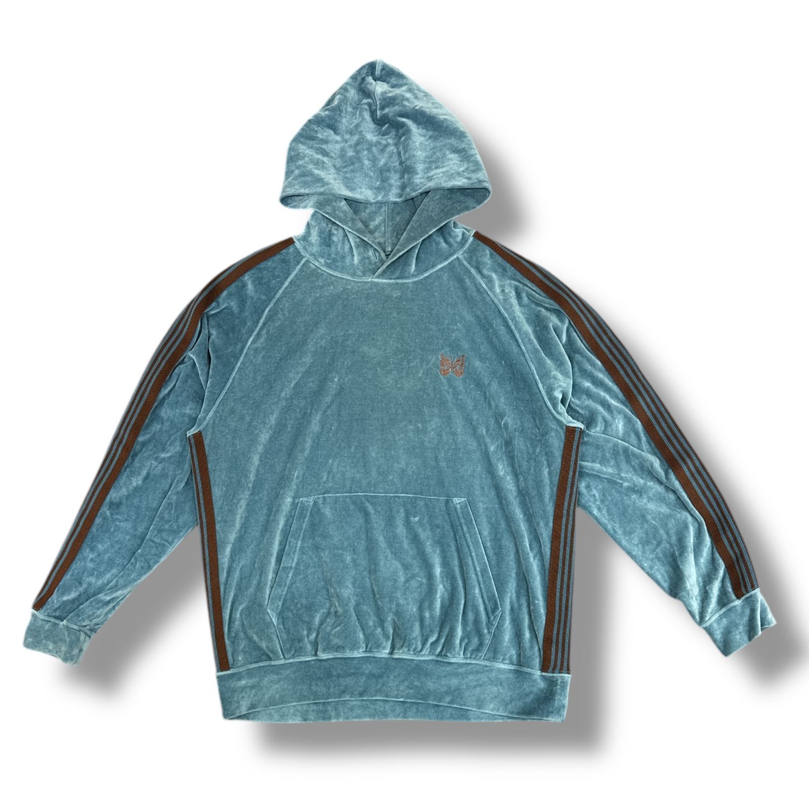 Needles ベロアパーカー Track Hoody - C/Pe Velour | NEEDLES