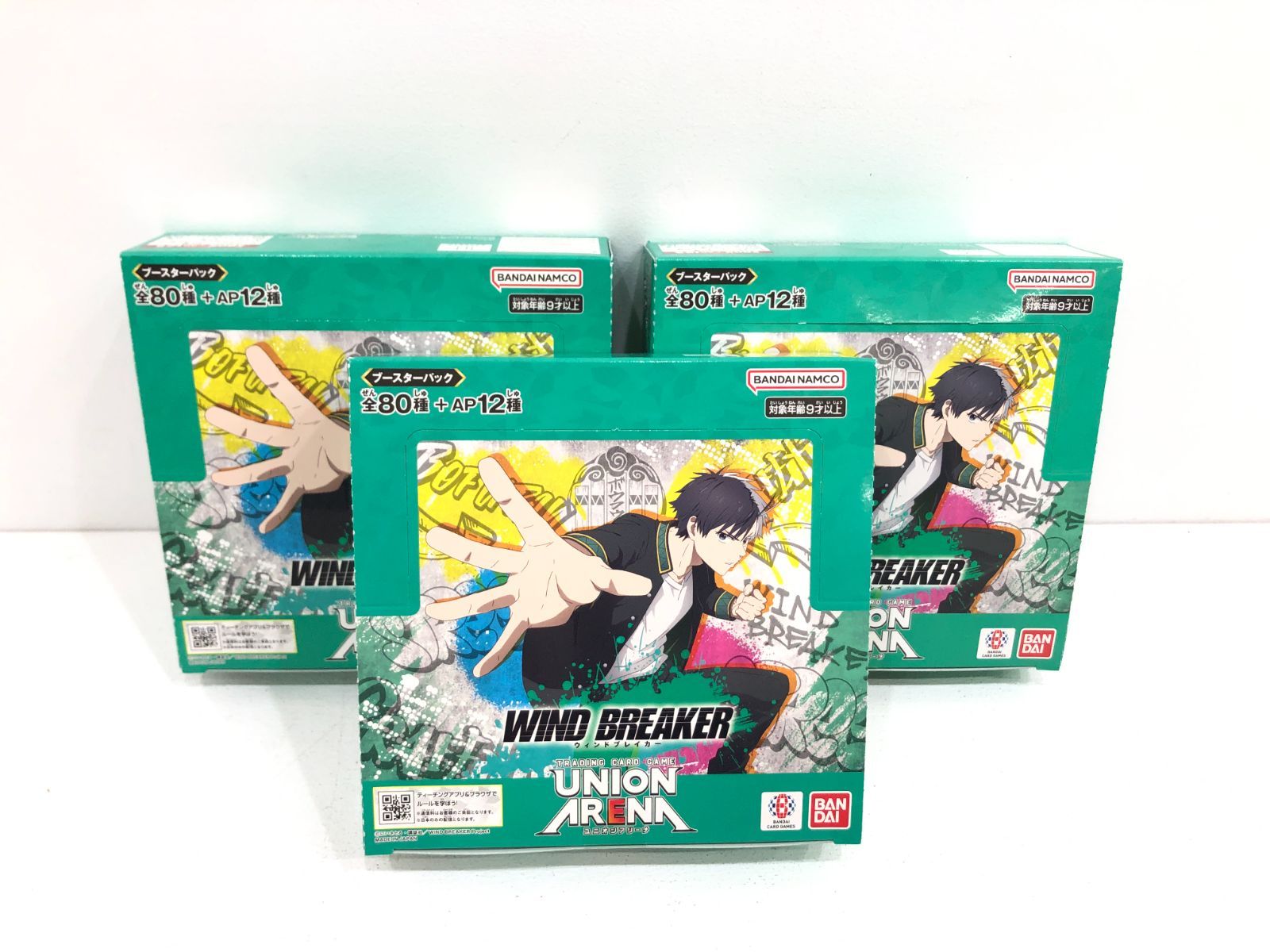 小牧店 テープ付き ユニオンアリーナ WIND BREAKER ウィンドブレイカー 3BOX 不可 S061-1450