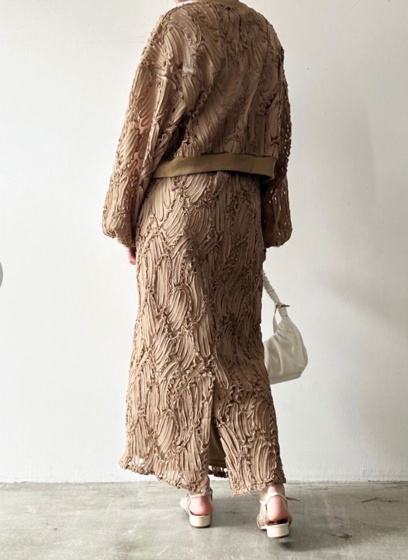 フランシュリッペ スカート 限定値下げ！刺繍チュールスカート franche