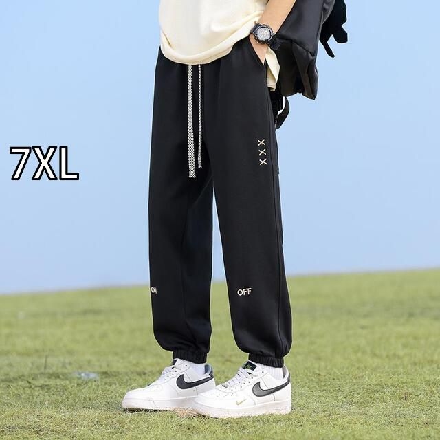 [7XL]メンズ ファッション 服 男性用 オシャレ シンプル 大人 かっこいい 大きいサイズ ストリート 紳士服 サマー レッグ ロッキング スーツ パンツ ストリート カジュアル レトロ ストレート 