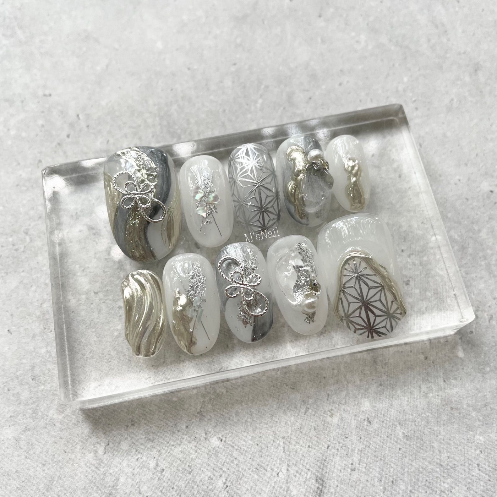 ぽて様専用 和装ネイルチップ