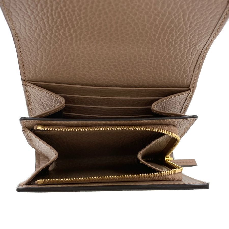 新品】グッチ GUCCI 財布 二つ折り GGマーモント ウォレット GG