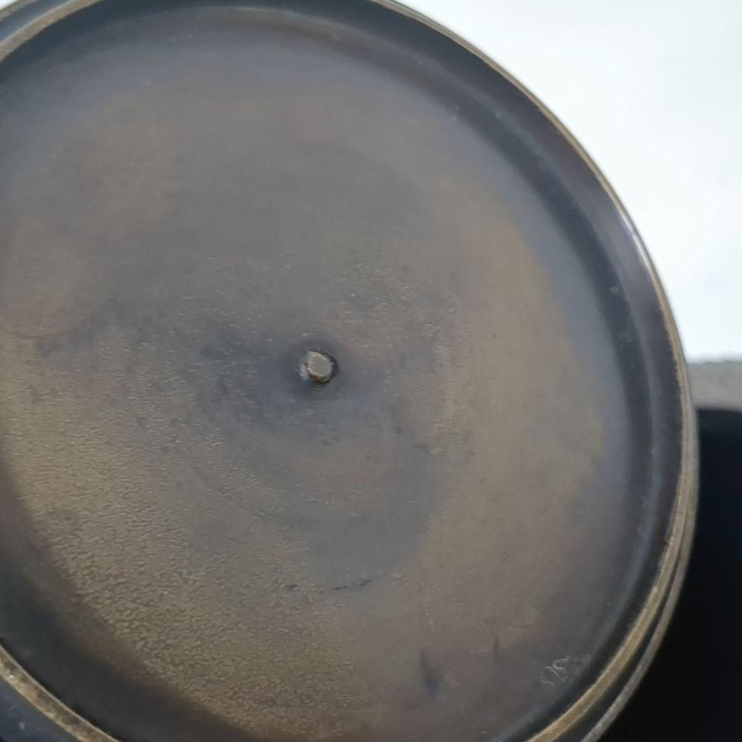 釜師 金森紹栄 茶釜 総霰平丸 丸霰 地紋 釜 鉄瓶 南鐐 茶道具