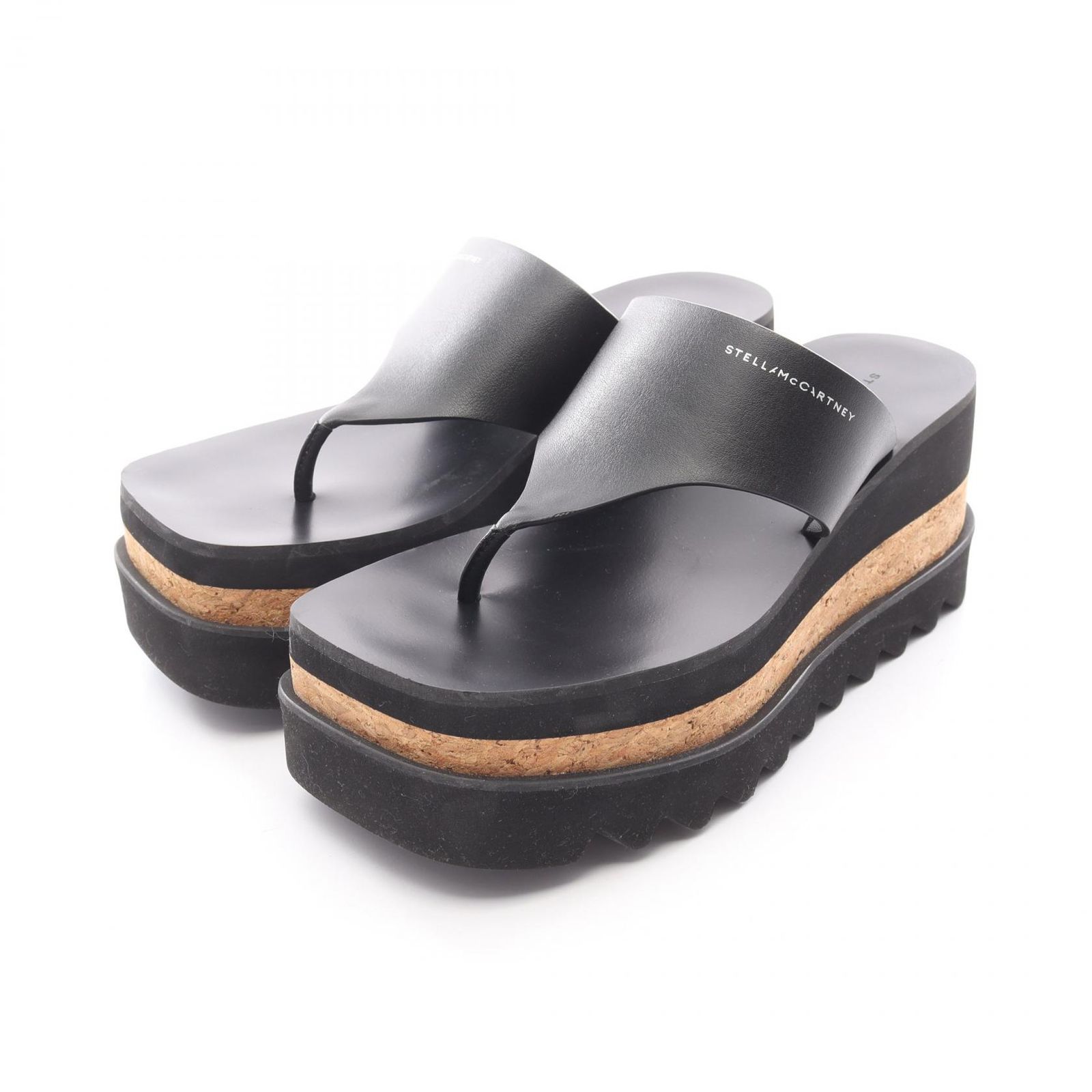 ステラマッカートニー Stella McCartney サンダル SNEACKELYSE スニーク エリーゼ サンダル 810362 ブラック その他 サンダル レディース Used A