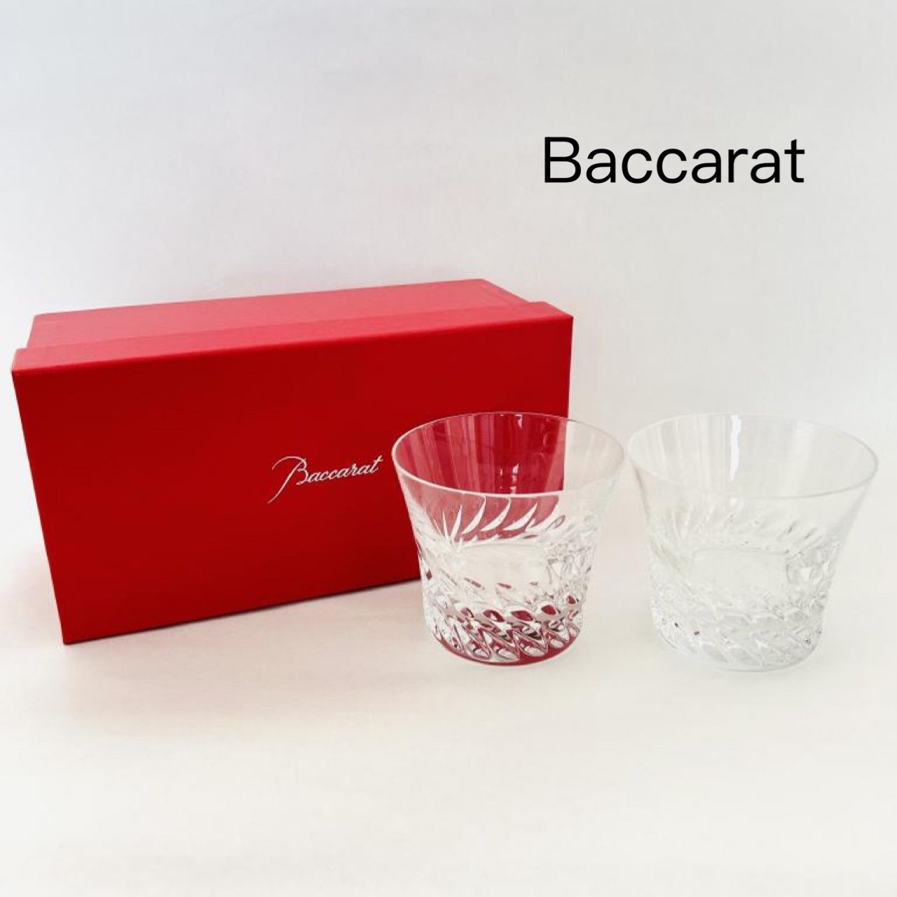 ☆Baccarat バカラ 2個SET グローリア 2016 ペア ロックグラス 送料 
