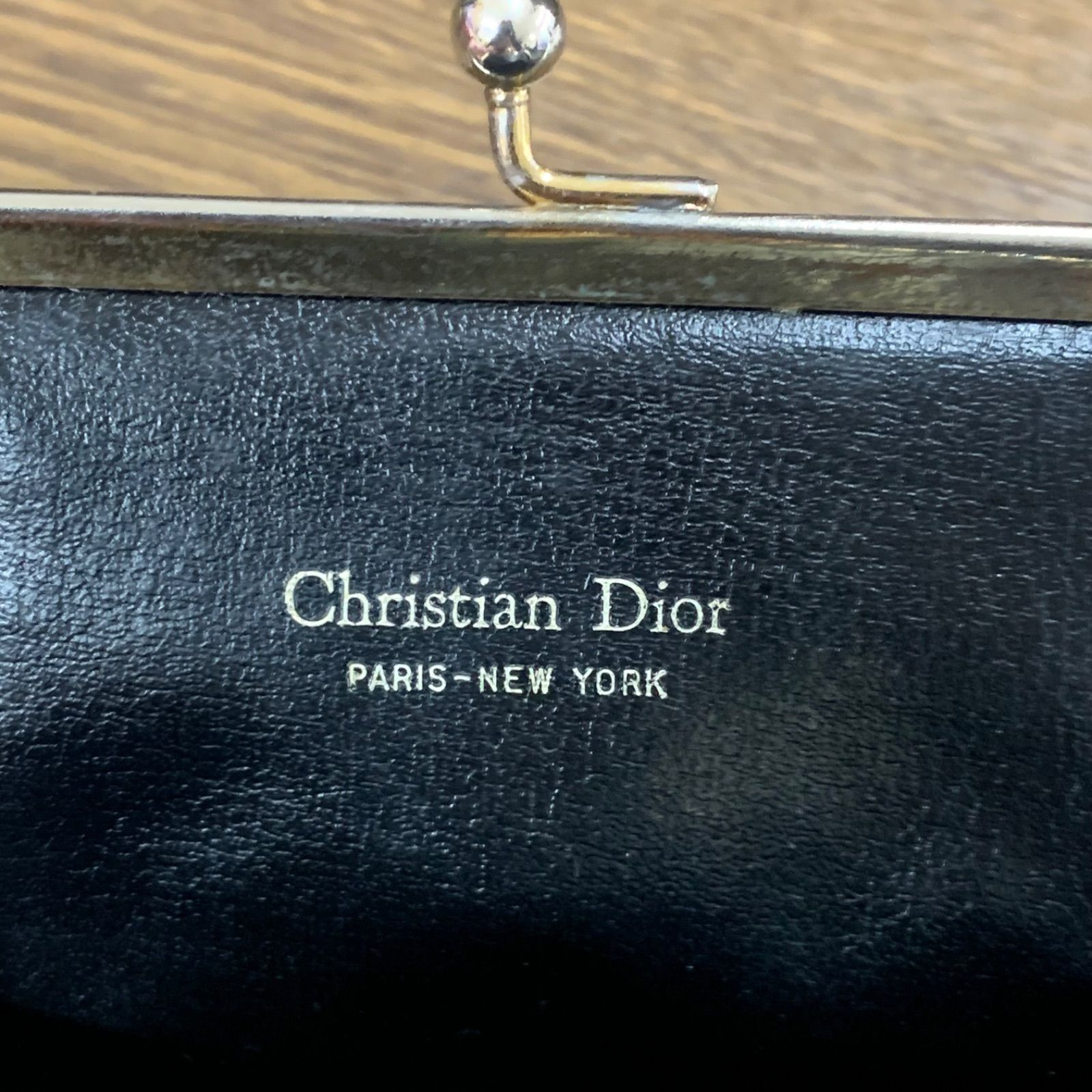 ☆ Dior クリスチャンディオール トロッター柄 がま口 小銭入れ
