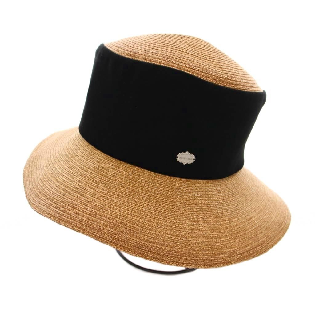 デイジーリンフォクシー DAISY LIN For FOXEY Take me on a vacance ラフィアハット つば広 麦わら帽子 ベージュ 34805 YM